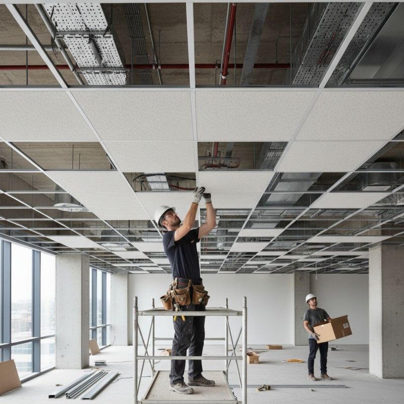 Contact About Ceiling Tile Installation
