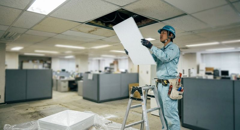 Ceiling Panel Repair in Longmont, CO