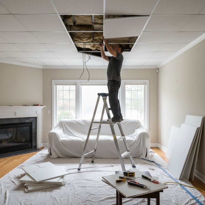 Ceiling Panel Repair in Longmont, CO