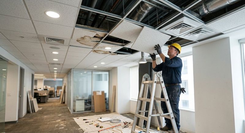 Grid Ceiling Repair in Longmont, CO