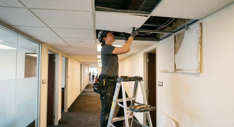 Suspended Ceiling Repair in Boulder, CO