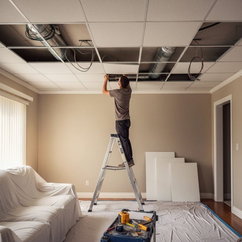 Suspended Ceiling Repair in Longmont, CO