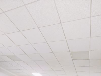 New ceiling Tiles Improve Appearance!